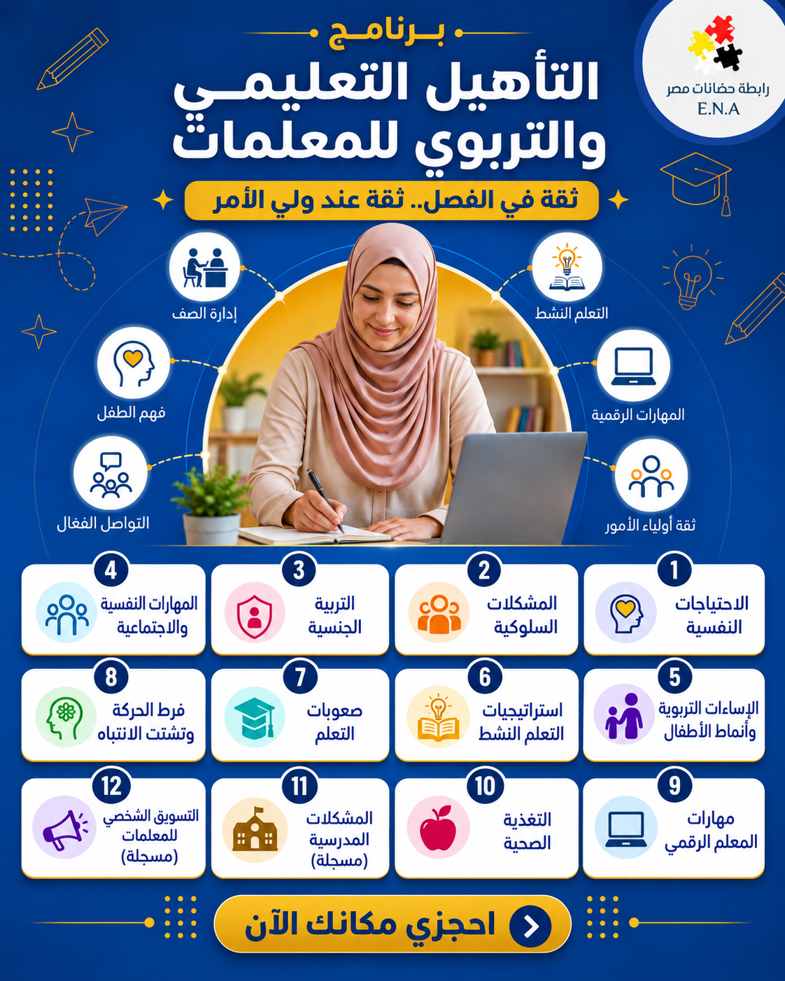 برنامج التأهيل التعليمي والتربوي للمعلمات